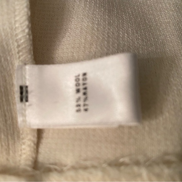 Saint johns size 8, cream wool and rayon sleeveless dress new with tags - Picture 6 of 8